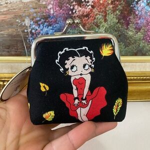 Betty Boop Black Coin Purse